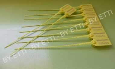 Sigilli in plastica regolabili VIRGO SHORT confezione da 100 pezzi per  0,16 cad.